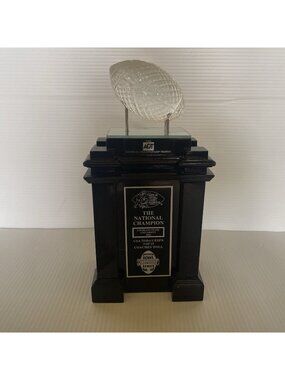 2003 Danbury Mint LSU Tigers National Championship Trophy